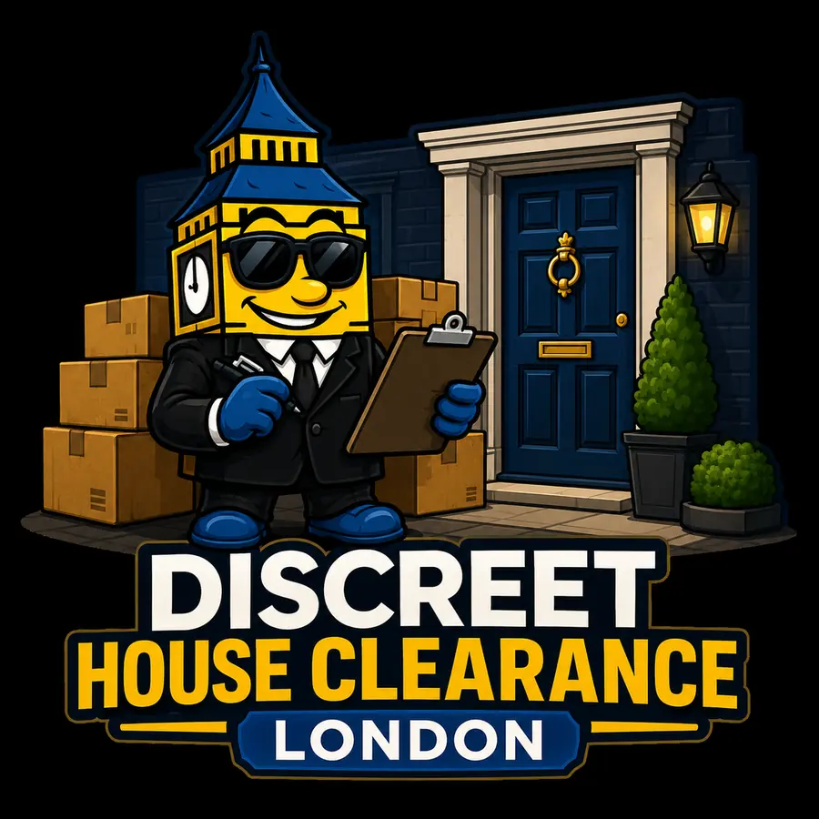Discreet House Clearance London Big Ben mascot