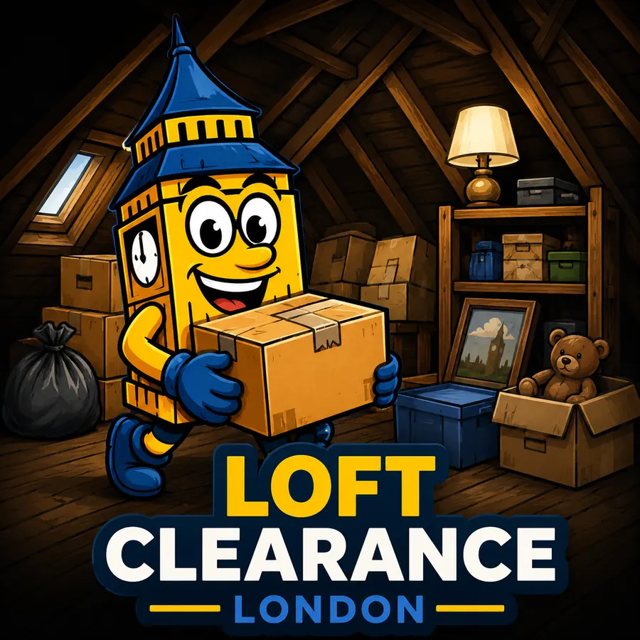 Loft Clearance London Big Ben mascot